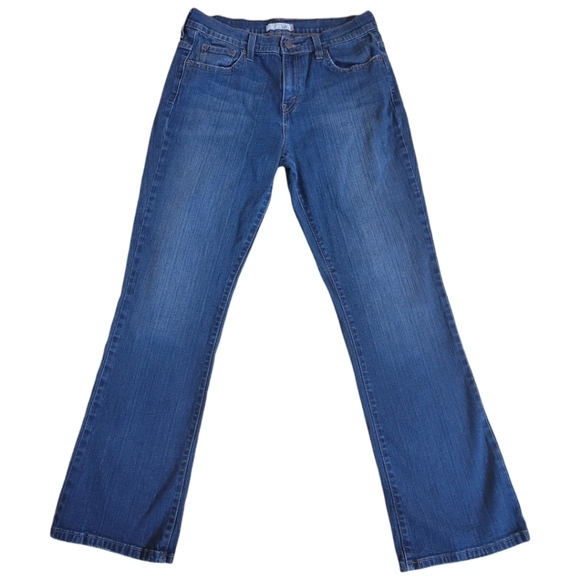 Levi's 515 Bootcut Denim Jeans Size 8 - Picture 2 of 5